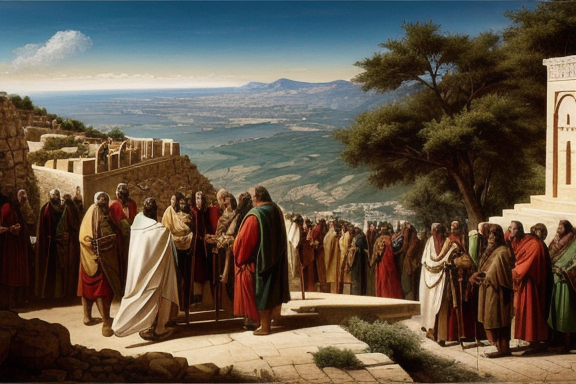 Elijah and the prophets of Baal on Mount Carmel