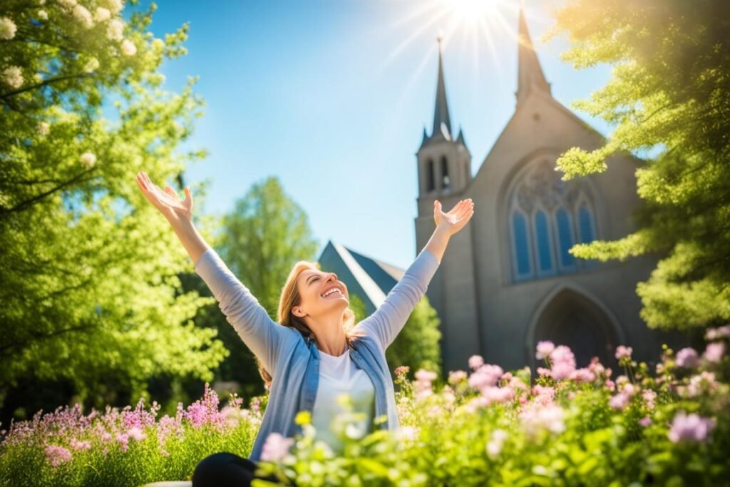 aprofundamento da prática de gratidão espiritual