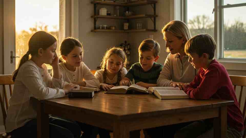 Criando filhos com ensinamentos bíblicos