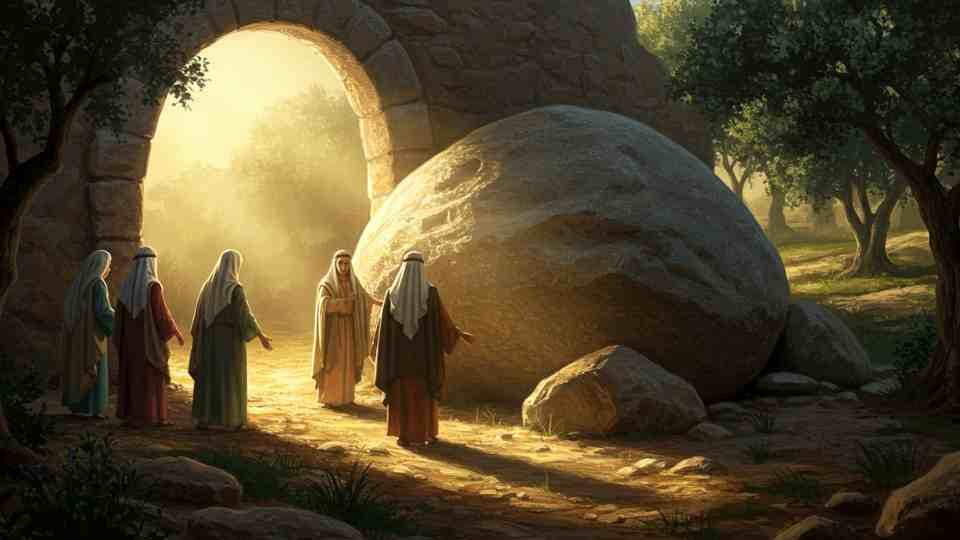 A crucificação e a ressurreição de Jesus na Páscoa