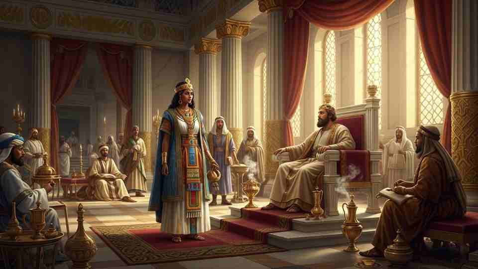 A visita da rainha de Sabá a Salomão